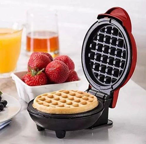 Mini Wafflera Electrica Antiadherente
