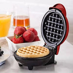 Mini Wafflera Electrica Antiadherente